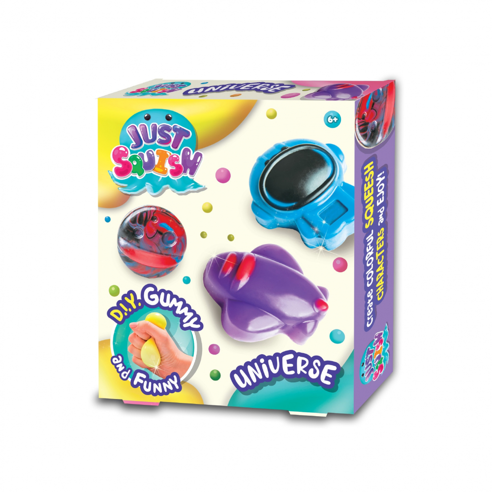Kit DIY Squish Spațiu Cosmic Strigo | Creativitate +6 Ani