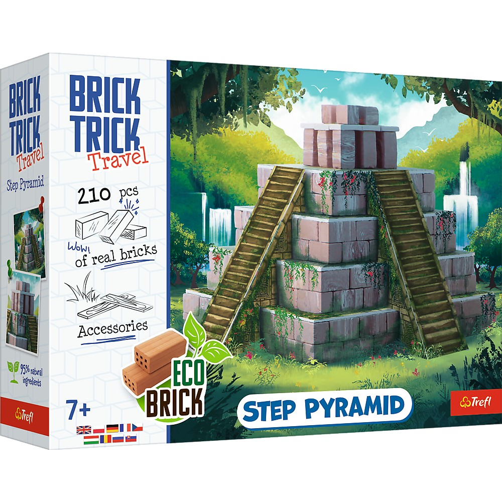 Trefl Brick Trick Travel Piramida | Joc Constructie