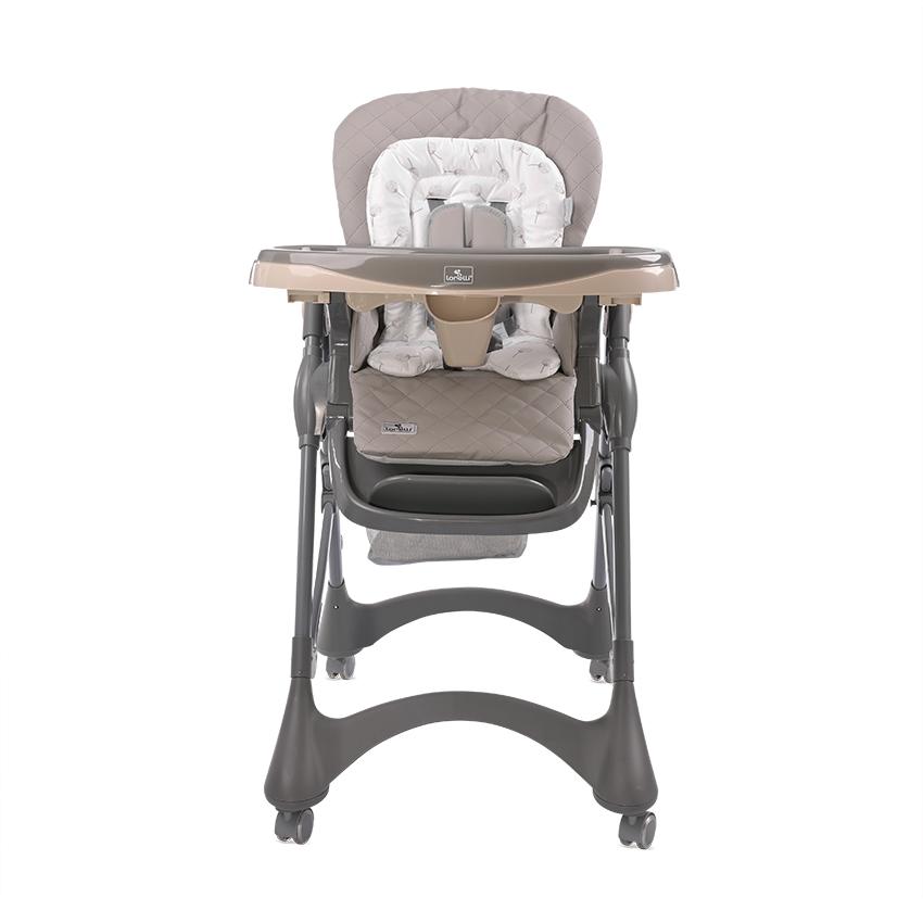 Scaun de masa Lorelli Bellissimo, reglabil, Almond Beige - imagine 2