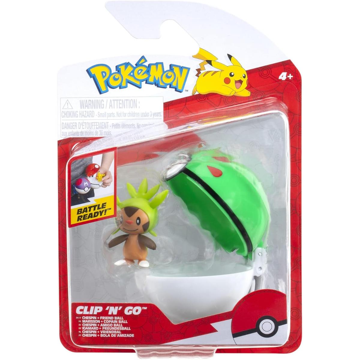 Pokemon Clip N Go Chespin Figurină - 69.99 Lei