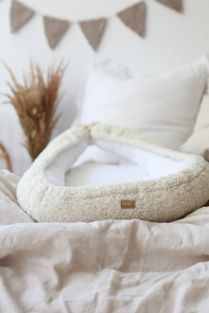 BabyLy Babynest Premium Bumbac Organic 80x50 cm - imagine 7