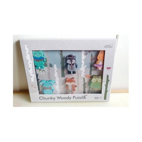 Forest Friends Puzzle Barbo Toys - Joc Educațional - imagine 2