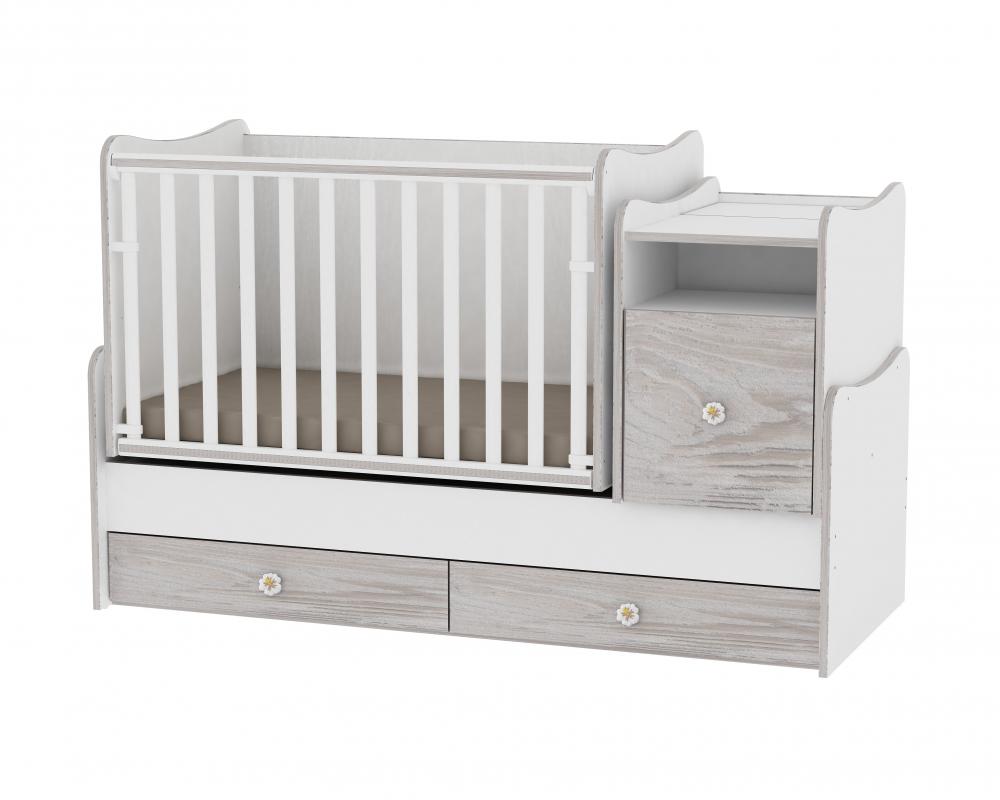 Mobilier Transformabil Trend Plus Lorelli White - imagine 3