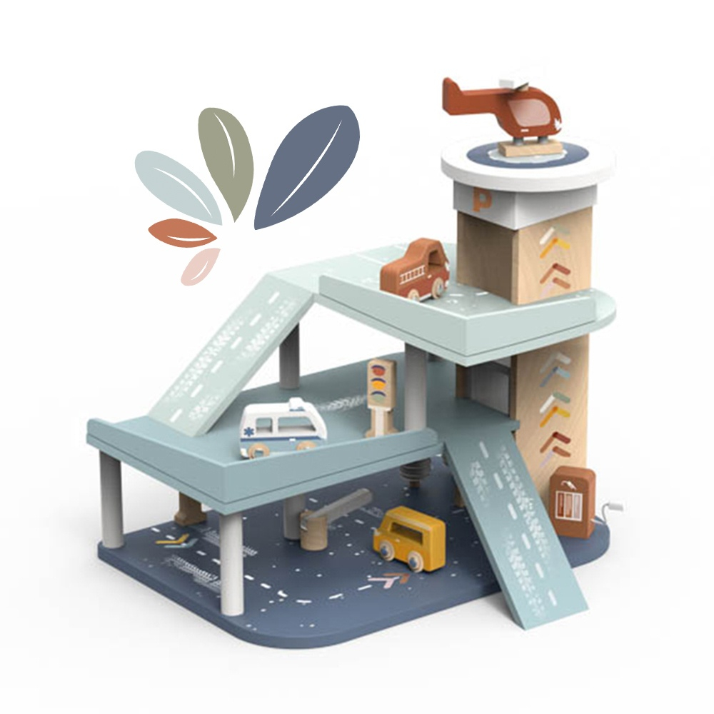 Garaj Speedy Monkey - Joc Educational Lemn