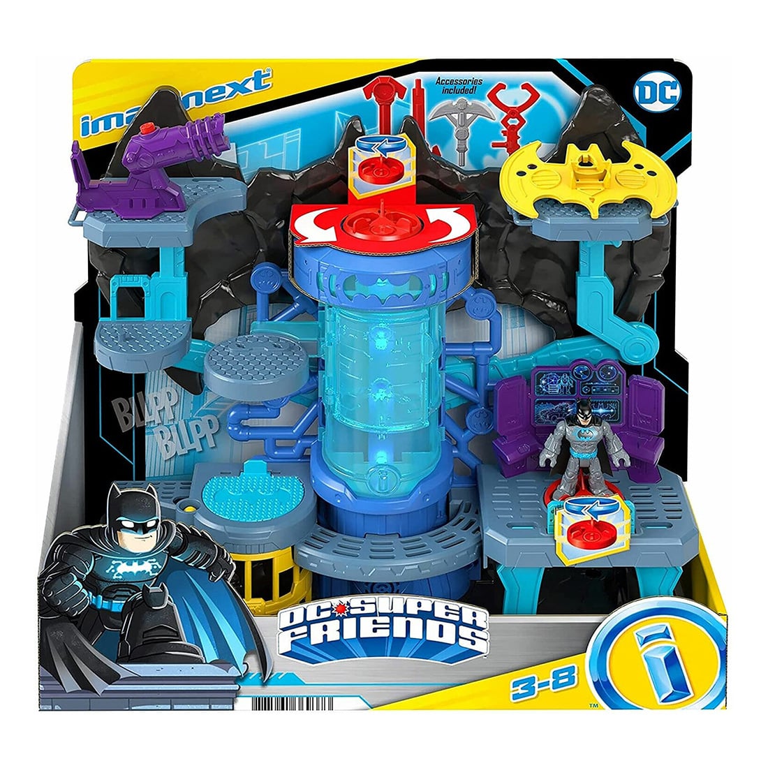 Imaginext DC Super Friends - Celula lui Batman