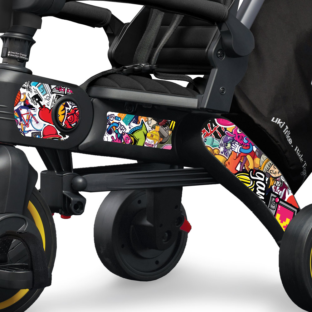 Set Stickere Doona Liki Trike Bomb - Personalizare Unică - imagine 3