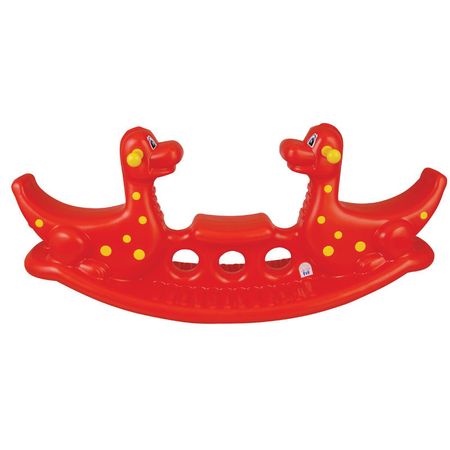 Balansoar Dino Seesaw Rosu Pilsan | Siguranta si Distractie