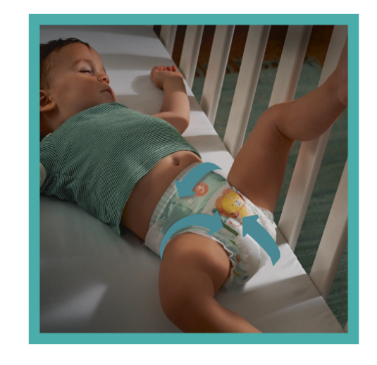Scutece Pampers Active Baby 7 44 buc. Siguranță și confort - imagine 4