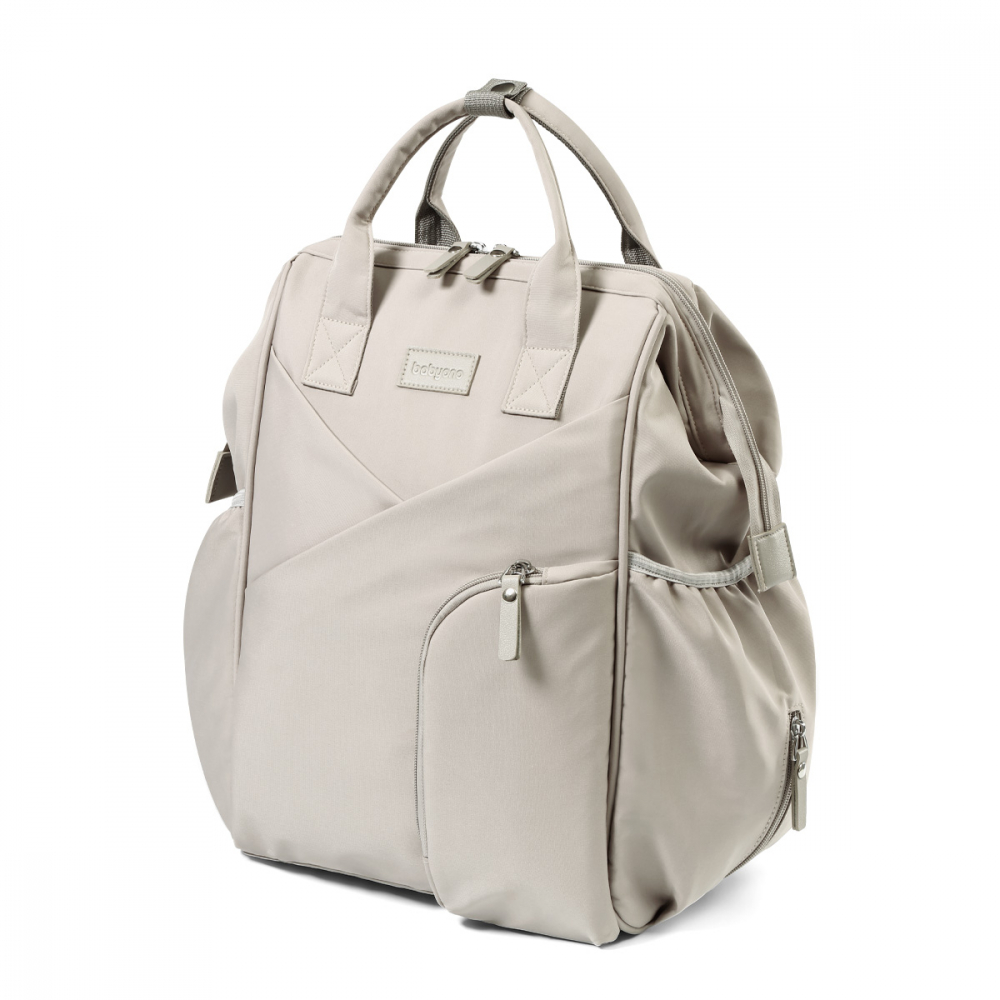 Rucsac Mamici Babyono Modern Style Bej | Practic & Elegant - imagine 11