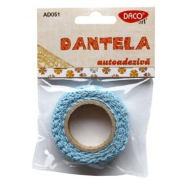 Dantelă Autoadezivă Albastră Daco | Decor DIY - imagine 2