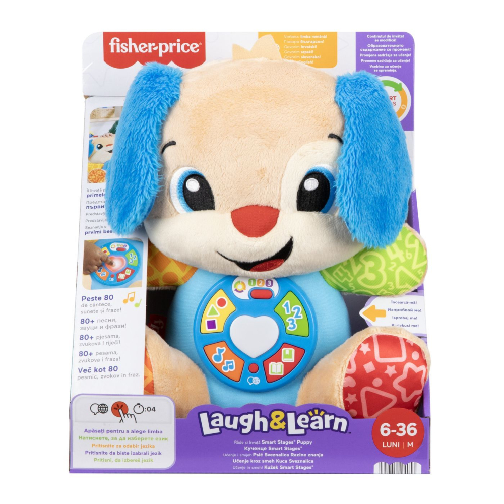 Fisher-Price Catel Rade și Învață | Mattel