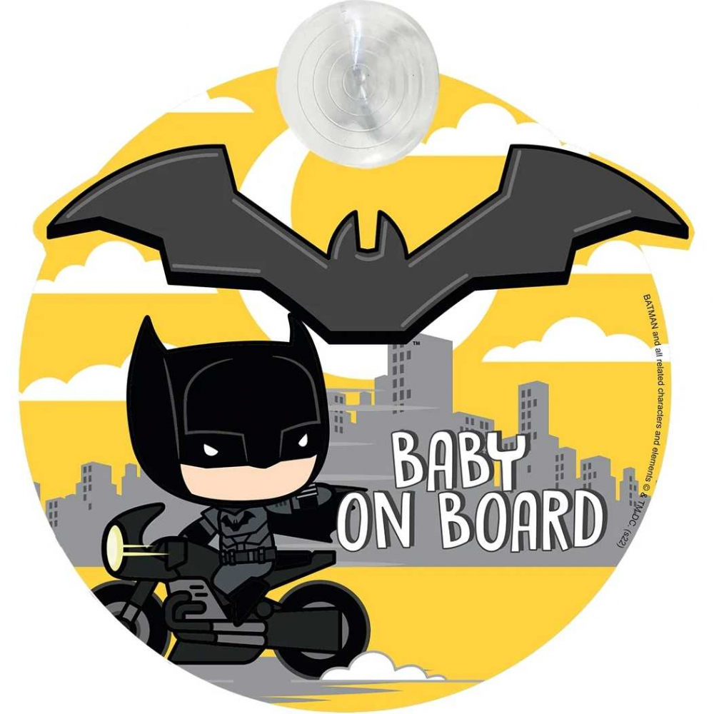 Semn Baby on Board Batman TataWay - imagine 2