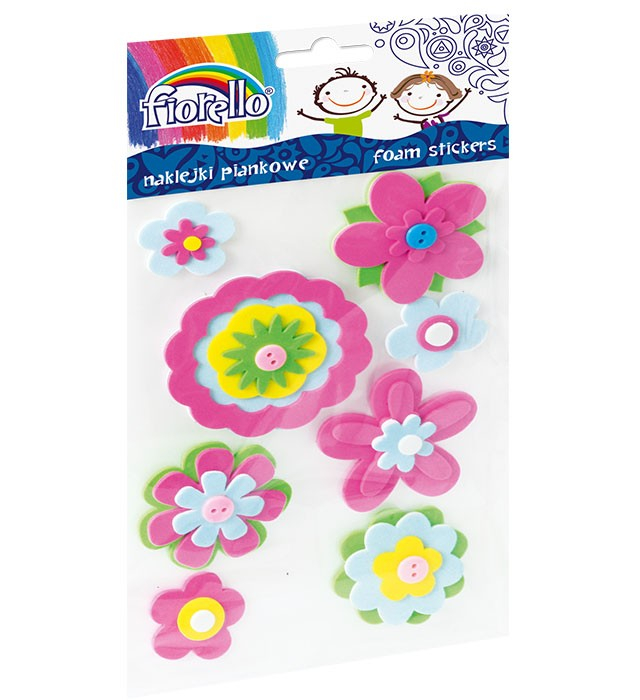 Set Stickere Flori Fiorello Multicolor