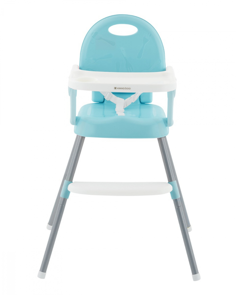 Scaun de masă Kikkaboo 3 în 1 Spoony Blue
