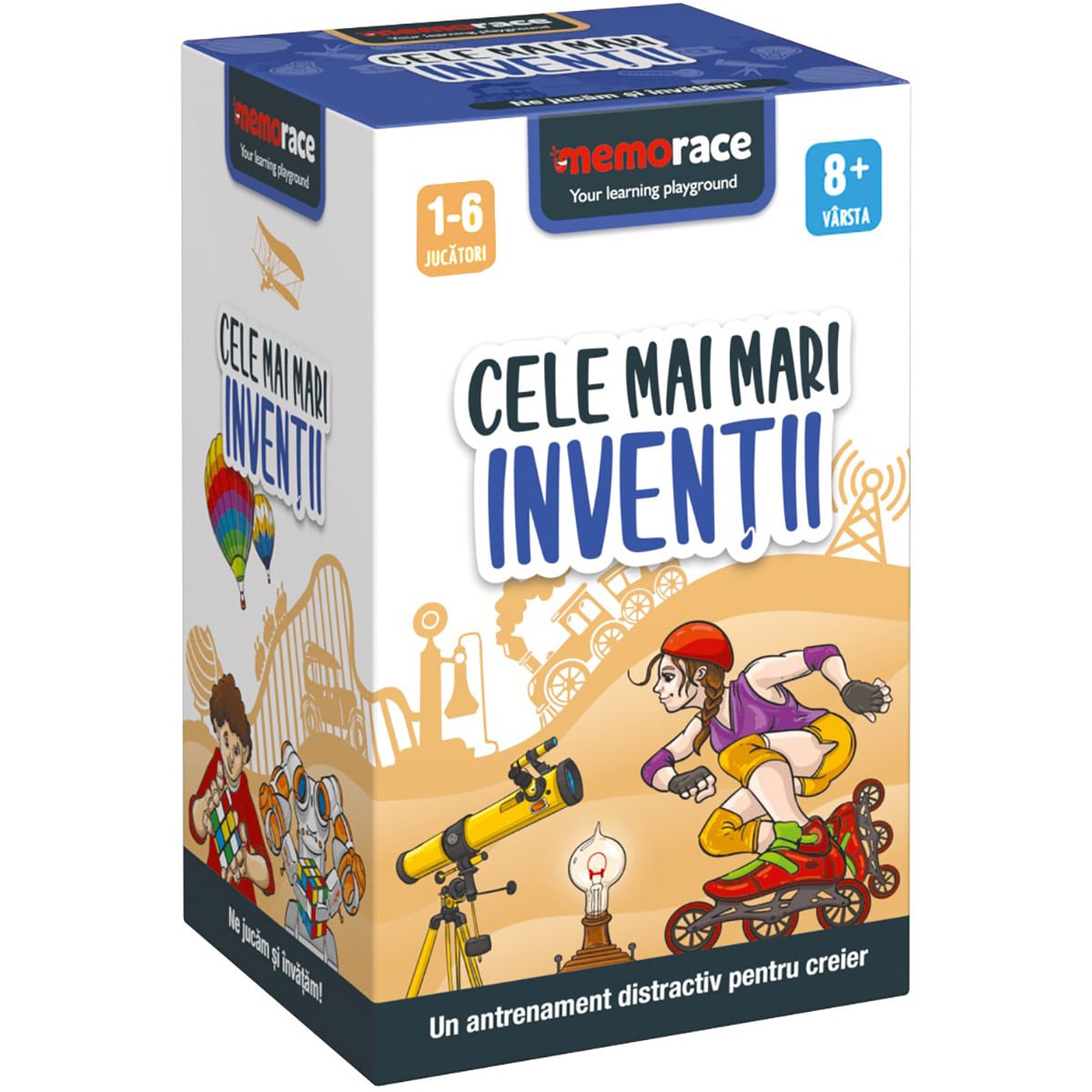 MemoRace Inventii - Joc Educativ pentru Memorie