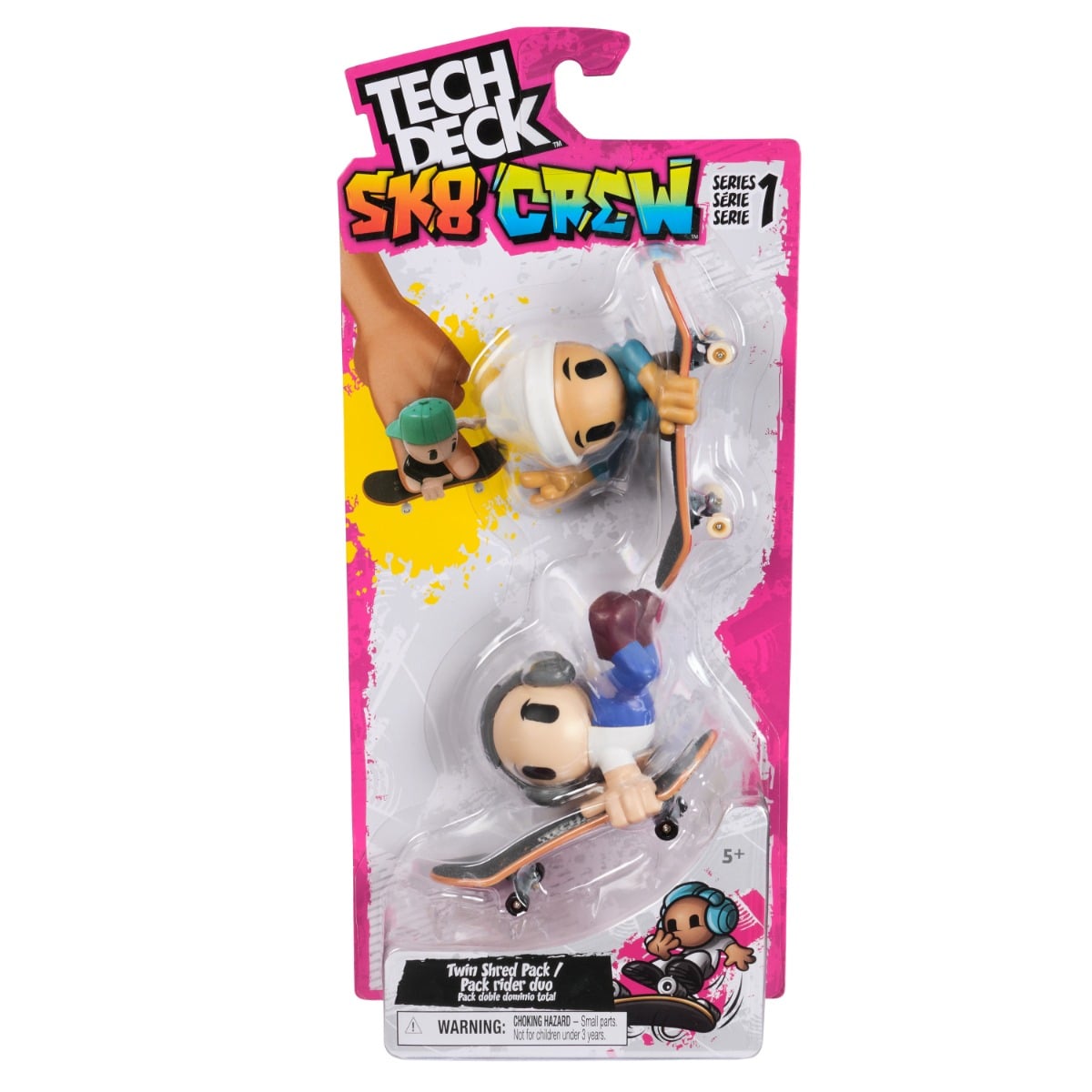 Set Tech Deck SK8 Crew: 2 Placi si 2 Figurine