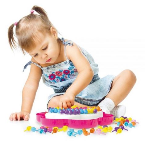 Quercetti Pixel Daisy - Joc Peg Creativ 3-6 ani - imagine 4