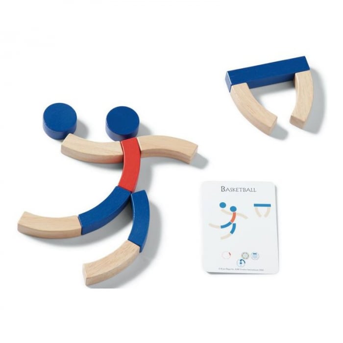 Joc Constructie Sportivi Bs Toys - 71 Blocuri