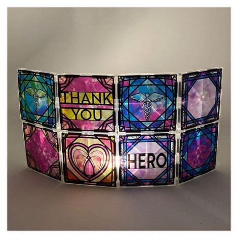 Magna-Tiles Heroes - Constructii luminoase - imagine 3