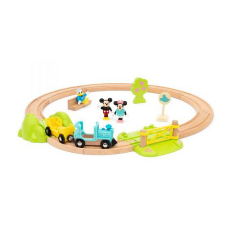 Set Tren Mickey Mouse Brio 32277 - 18 Piese - imagine 7