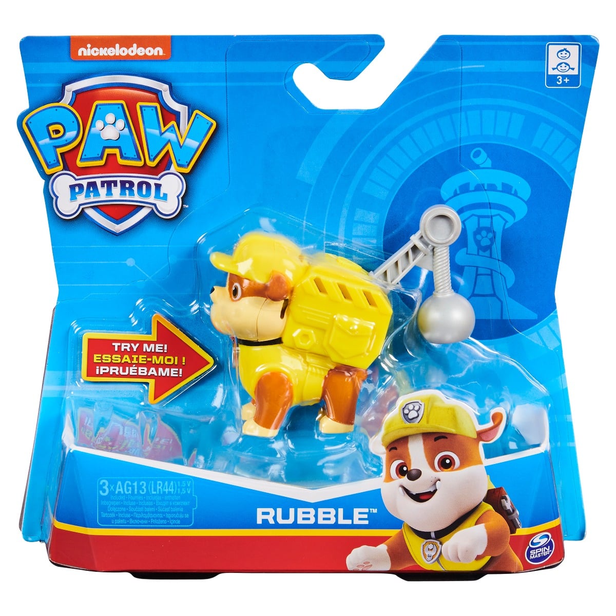 Figurina Paw Patrol Rubble - Eroul Constructii