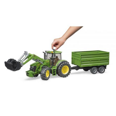 Bruder Tractor John Deere 7930 cu Incarcator - imagine 4