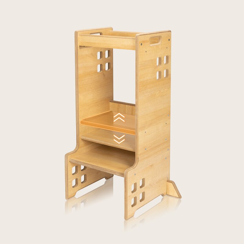 Turn Montessori Lionelo Cass Alb | 3 trepte - imagine 4