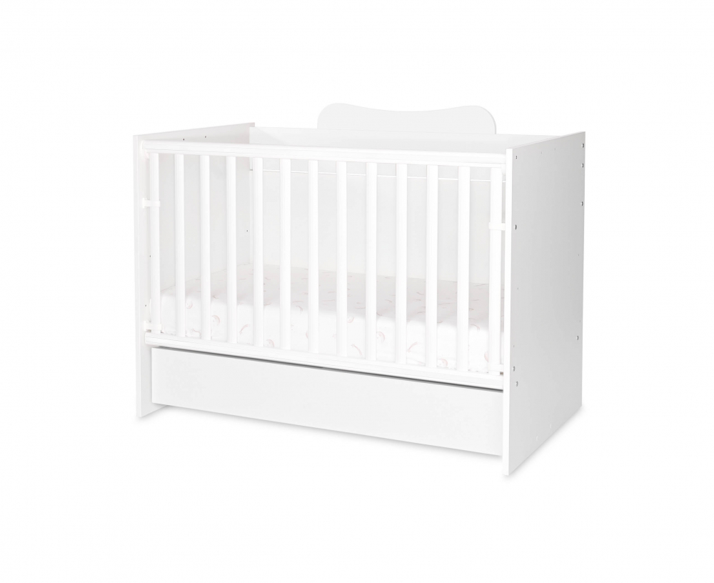 Patut Modular Lorelli Multi, 5 Configuratii, Alb - imagine 5