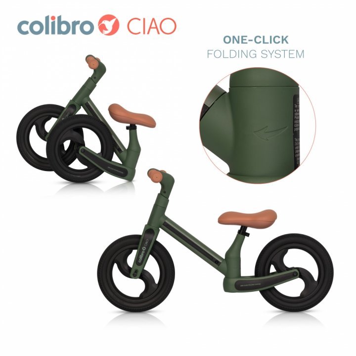 Colibro Ciao - Bicicletă Echilibru Pliabilă - imagine 8