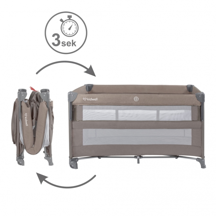 Patut pliabil Kidwell Blissy Lift - Funcționalitate Premium - imagine 8