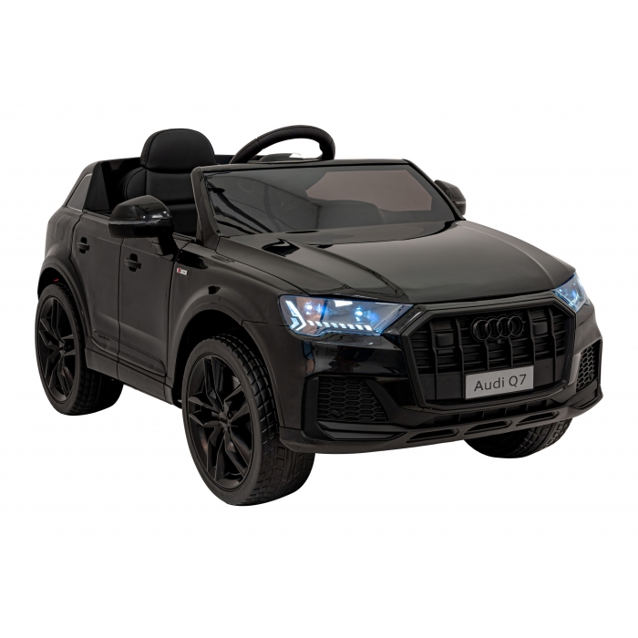 Masinuta Electrica Audi Q7 70W | Negru, Telecomanda - imagine 8