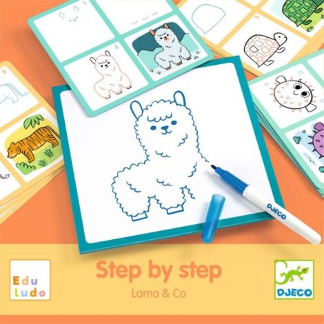 Djeco Lama Desen Educativ 4-6 Ani - imagine 3
