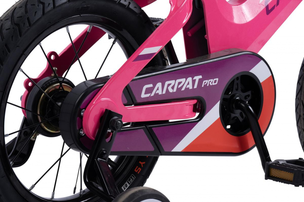 Carpat PRO Bicicleta 16" Copii 4-6 Ani Roz - imagine 3