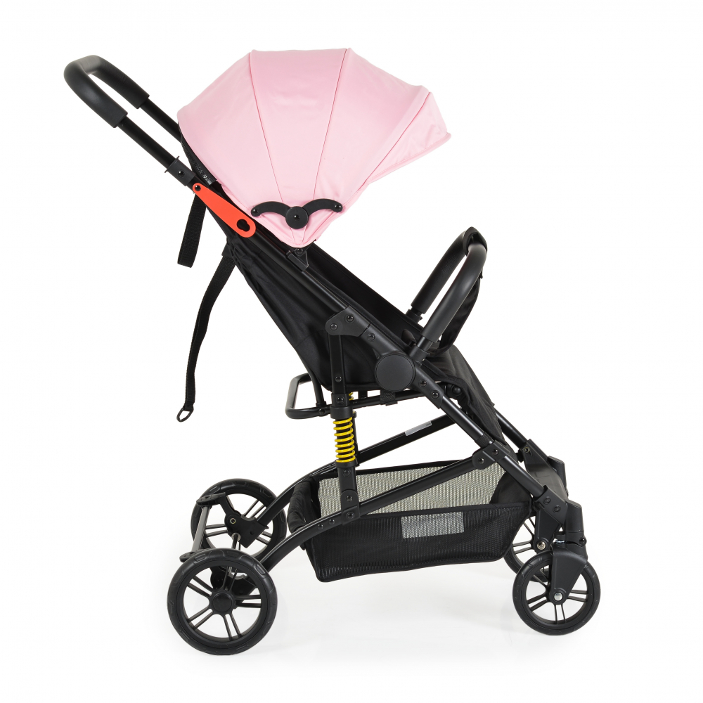 Carucior Sport Moni Colibri Pink, Pliere Compacta - imagine 2