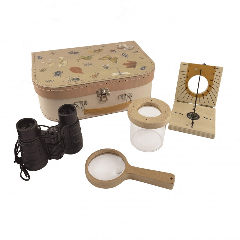 Set Explorator Egmont în Valiză Lemn