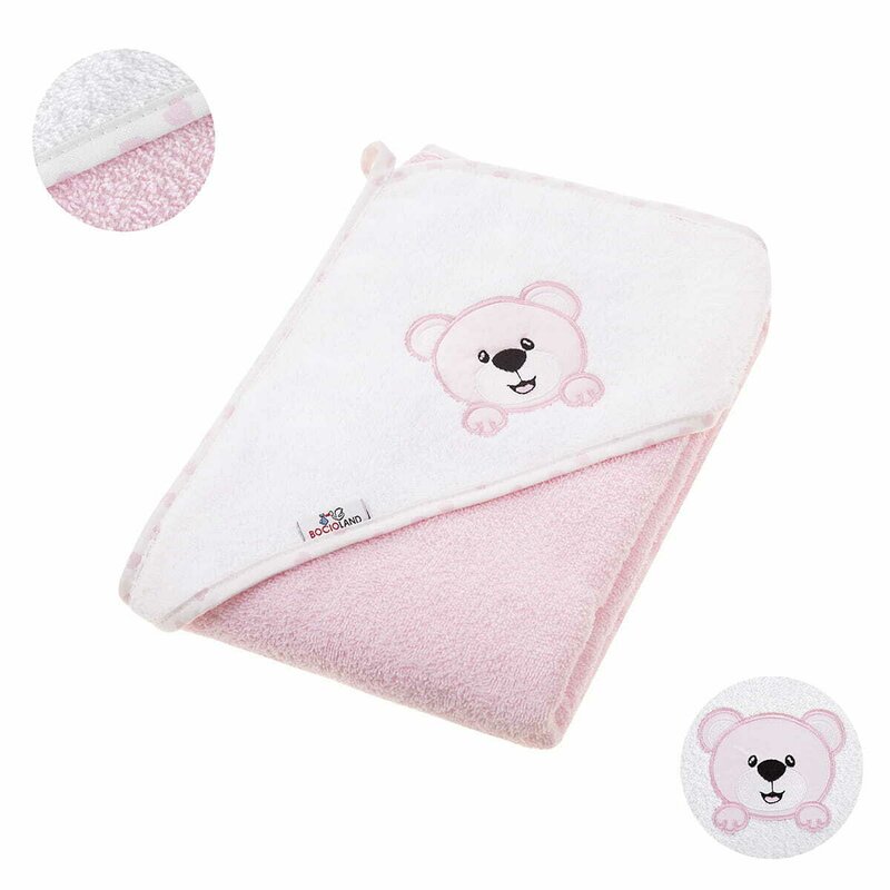 Prosop Baie Bocioland Bebe 100% Bumbac Gluga