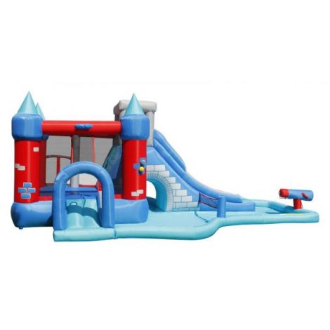 HappyHop Splash Park - Centru de joacă gonflabil cu apă - imagine 6
