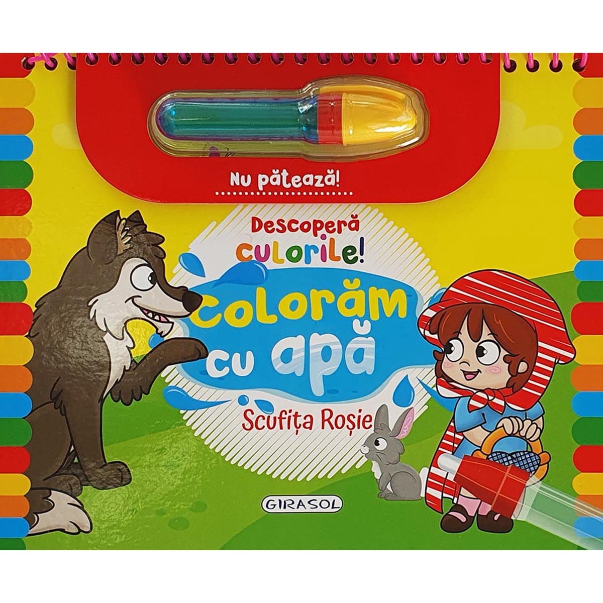 Descopera Culorile Scufita Rosie - Girasol