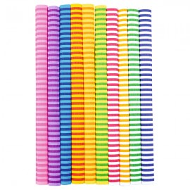 Hartie Creponată Dungată Moje Bambino - 10 Role Colorate - imagine 2