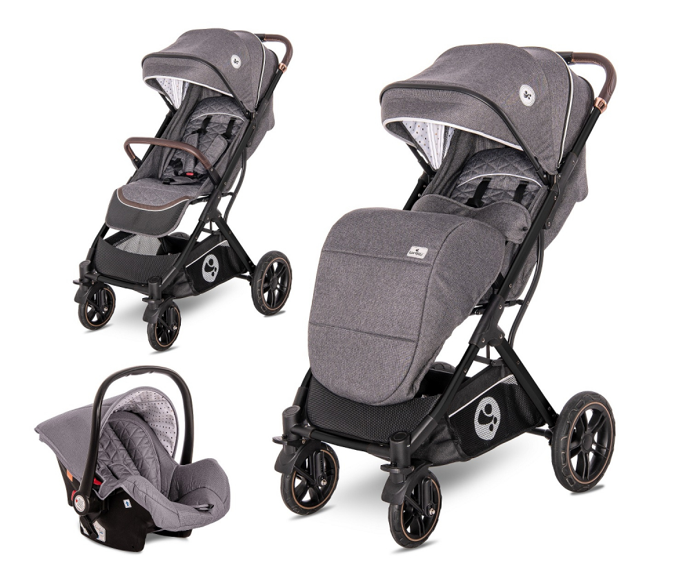 Lorelli Storm 2in1 Carucior + Cos Auto - imagine 4