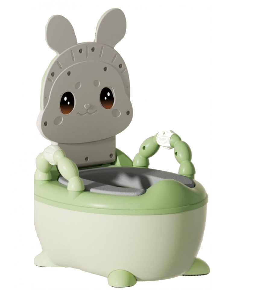 Olita Little Mom Cute Rabbit Green, cu adaptor moale - imagine 7
