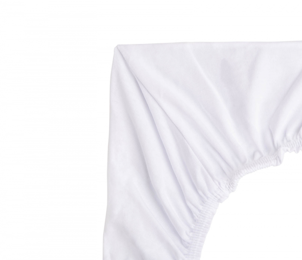Cearceaf Jersey Sensillo 90x40 cm Alb - imagine 2