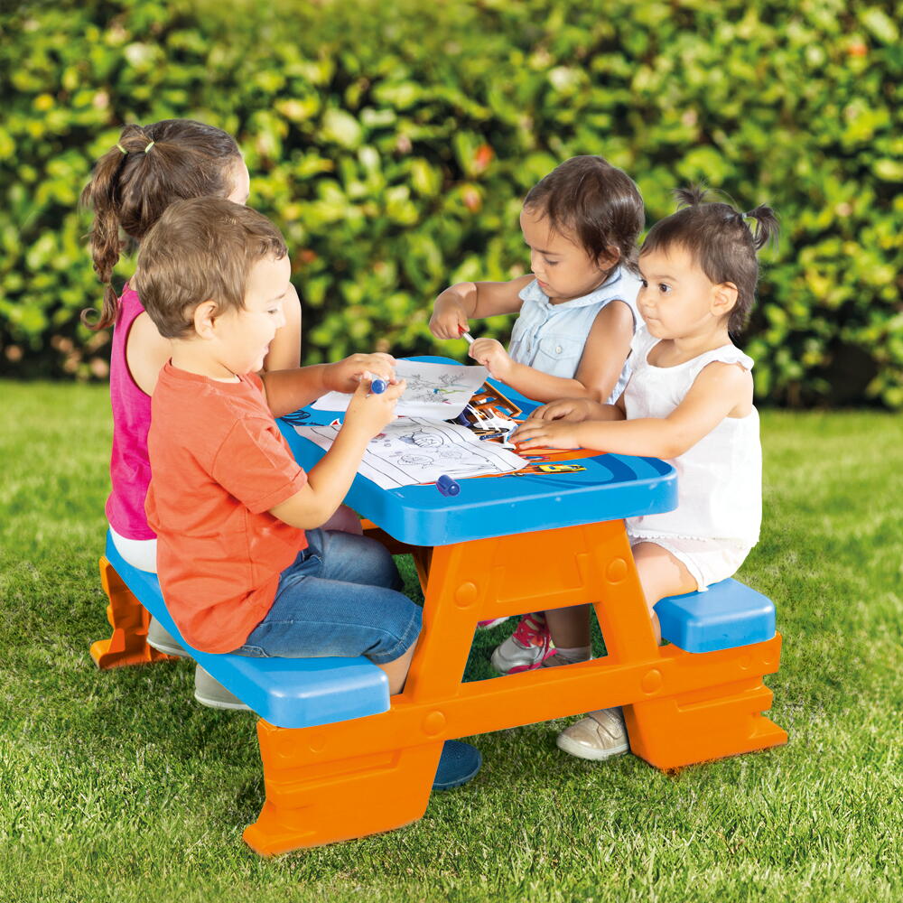 Masă Picnic Hot Wheels, Durabilă