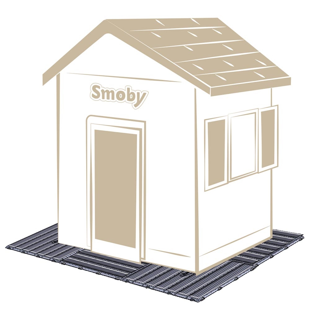 Set Podea Smoby Casuta, 6 Piese, Rezistent - imagine 3