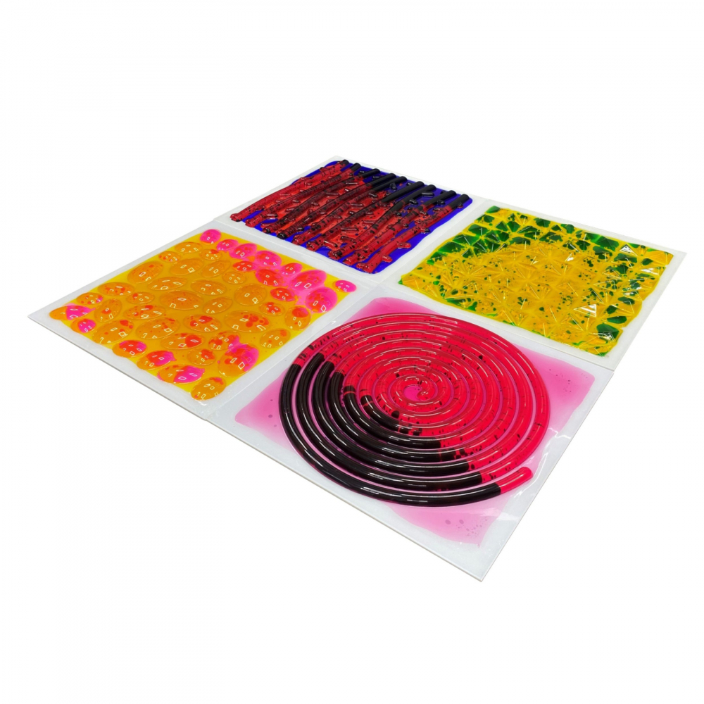 Playlearn - Placi Senzoriale Texturate 4 buc - imagine 3
