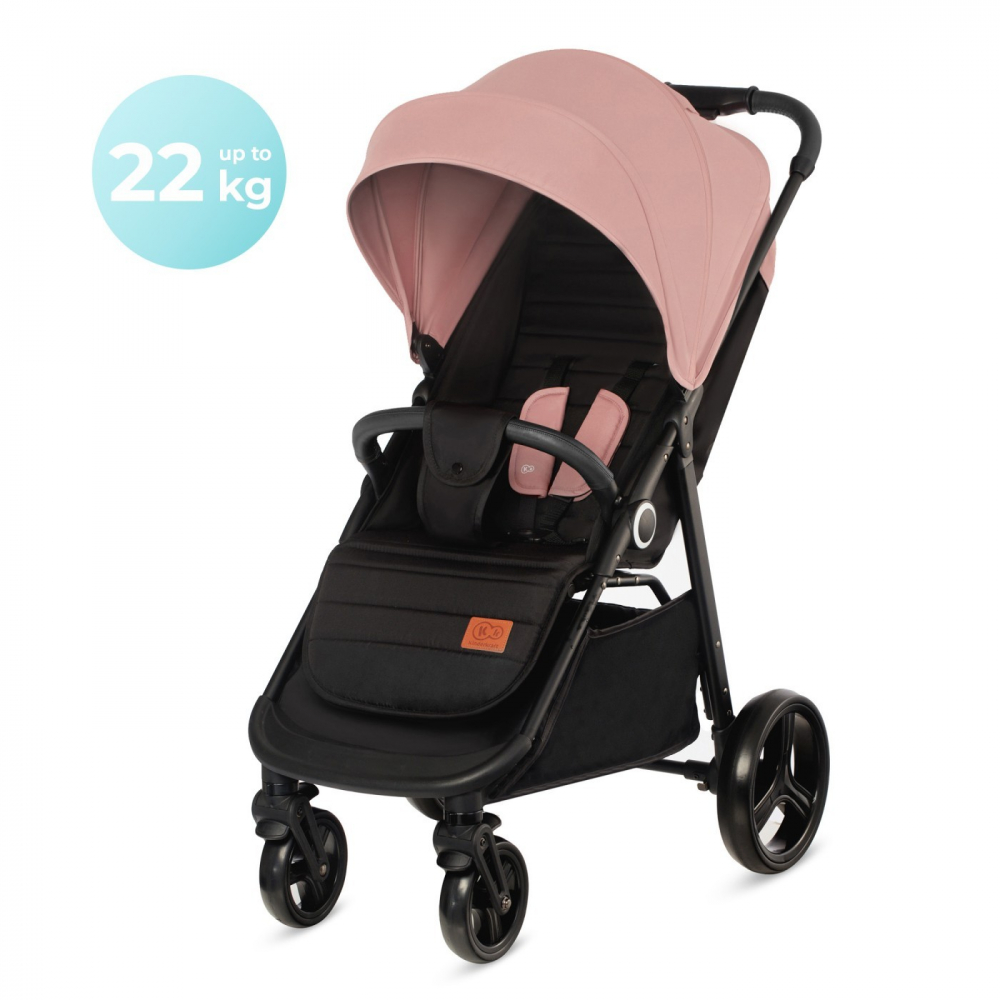 Carucior Kinderkraft Grande Plus Pink - 0-22kg - imagine 5