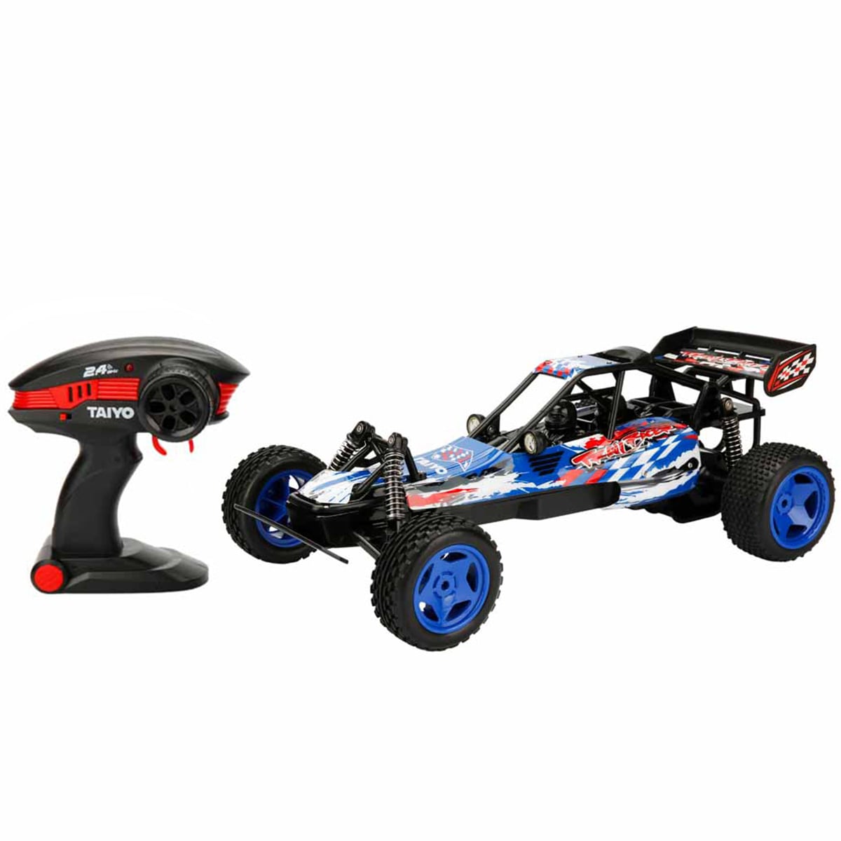 Masina Taiyo Trail Racer 1:18, Albastru, 2.4 GHz