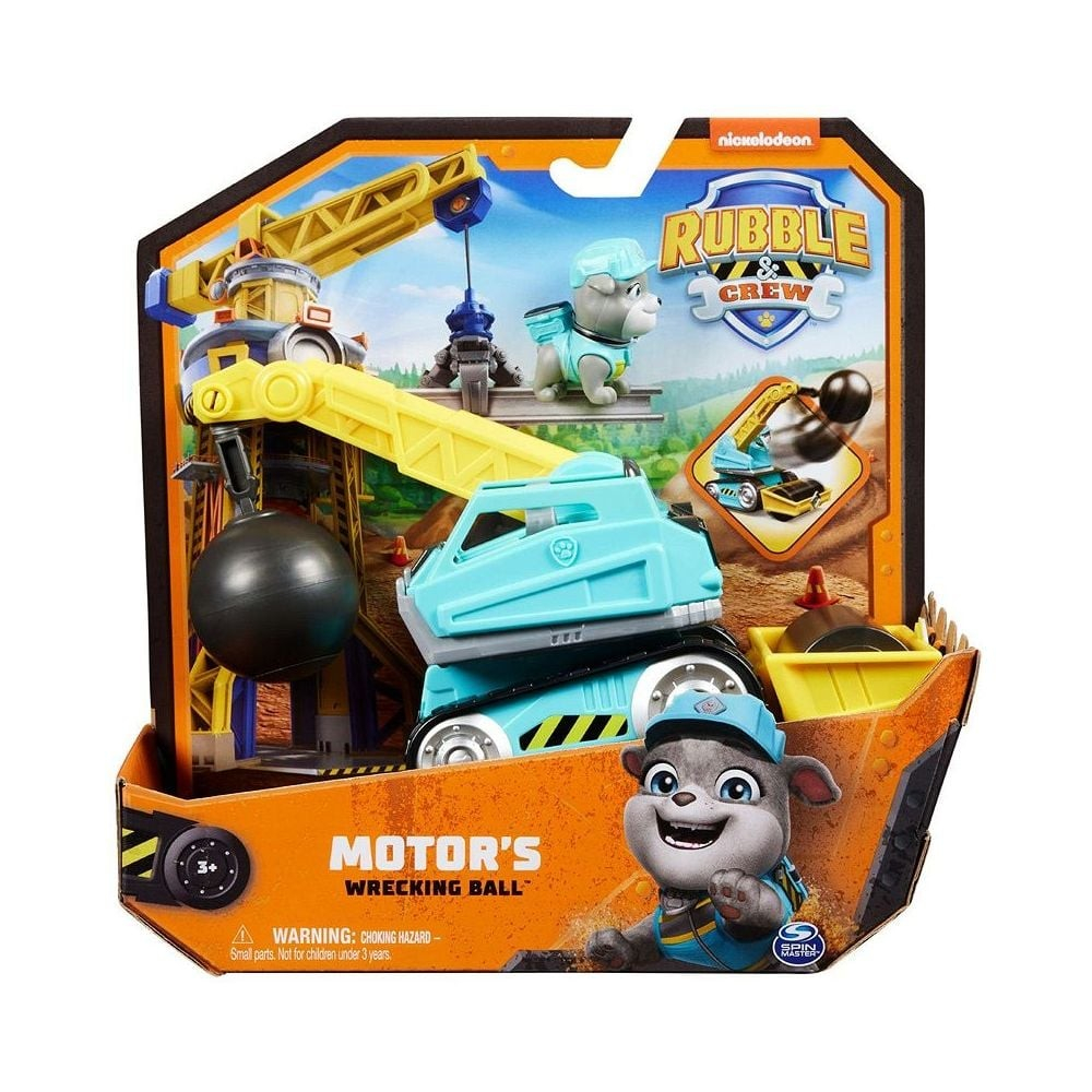Spin Master Rubble Crew Vehicul Bază Motor Paw