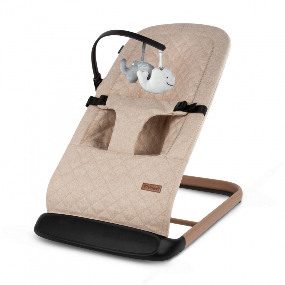 Balansoar Kidwell Pliabil Lemn Beige