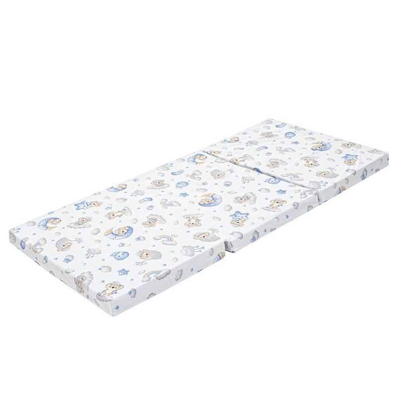 Saltea Pliabilă Patut New Baby Spumă 120x60 cm